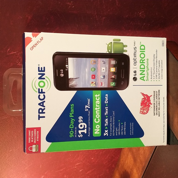 LG TracFone Optimus Fuel Android Smartphone - NIB (2 Units for sale) - Picture 3 of 6